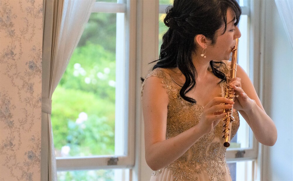 新緑のフルート・ミニコンサート〈Abiko Flute Salon〉【鈴木舞音楽