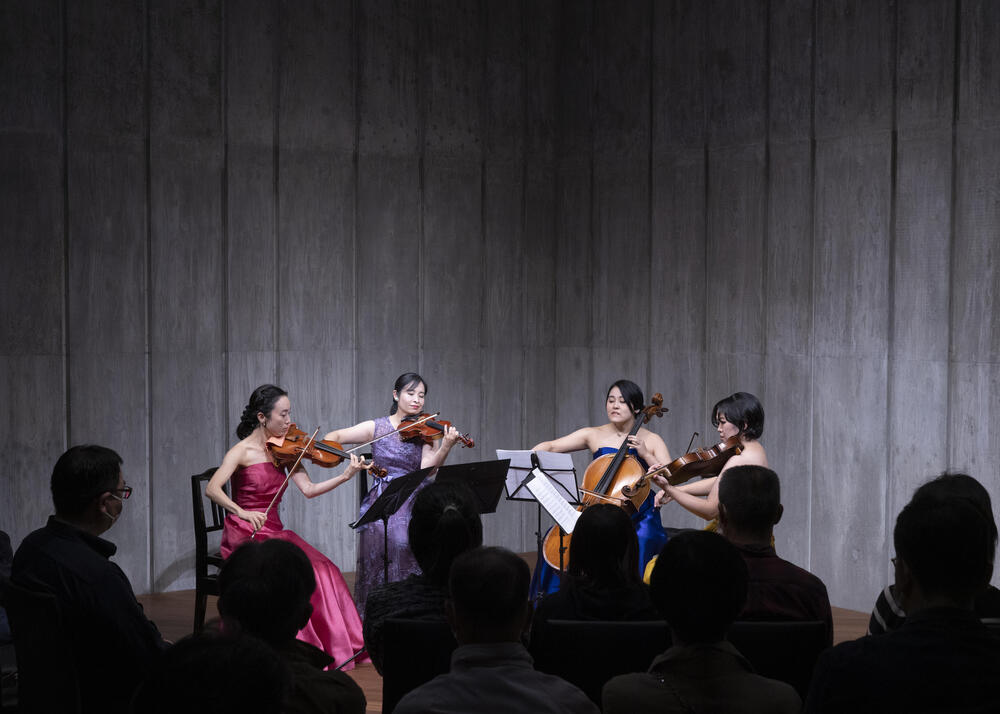 弦楽四重奏の鉄製置物 弦楽四重奏の鉄製置物 弦楽四重奏の鉄製置物