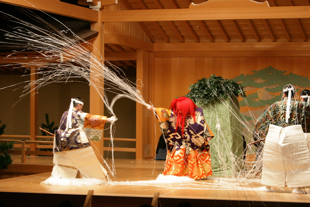 能「土蜘蛛」狂言「仏師」【やっとかめ文化祭 DOORS 2023 まちなか芸