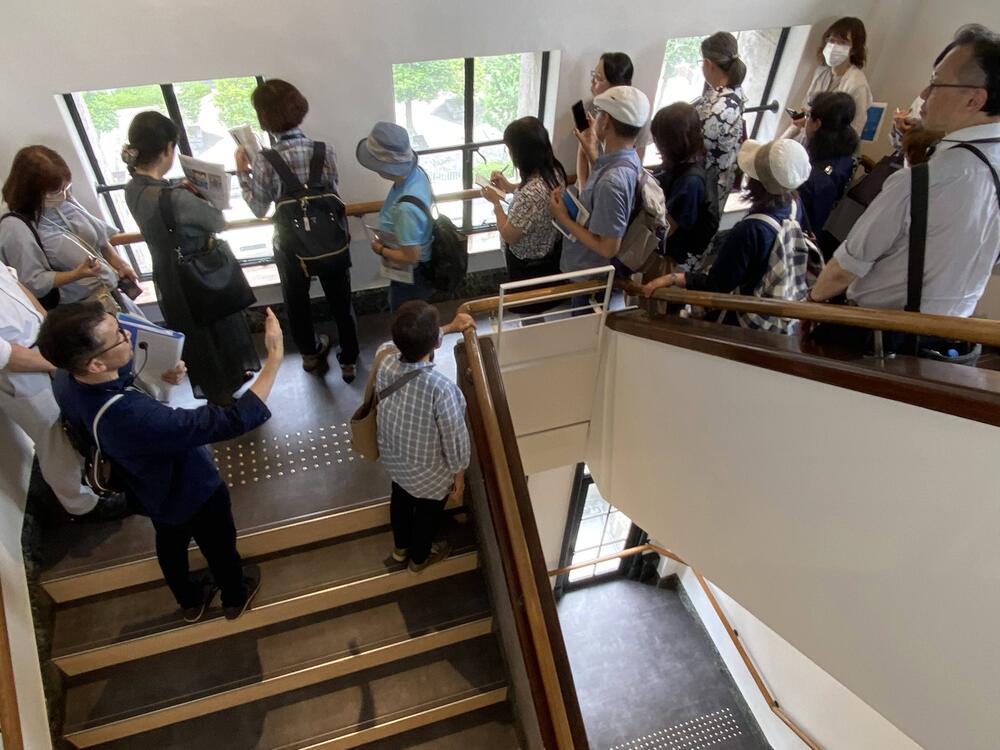 京都市役所】武田五一の名庁舎、リノベーションの元担当者と正庁の間