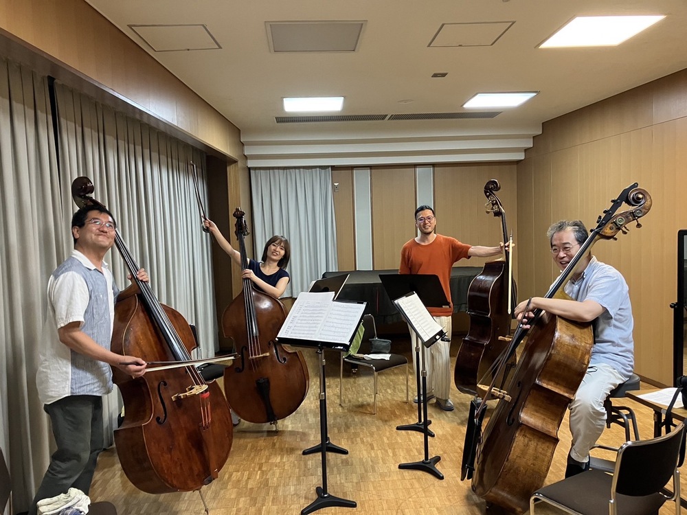 コントラバスアンサンブルみどりのぞう演奏会 2024秋【コントラバス