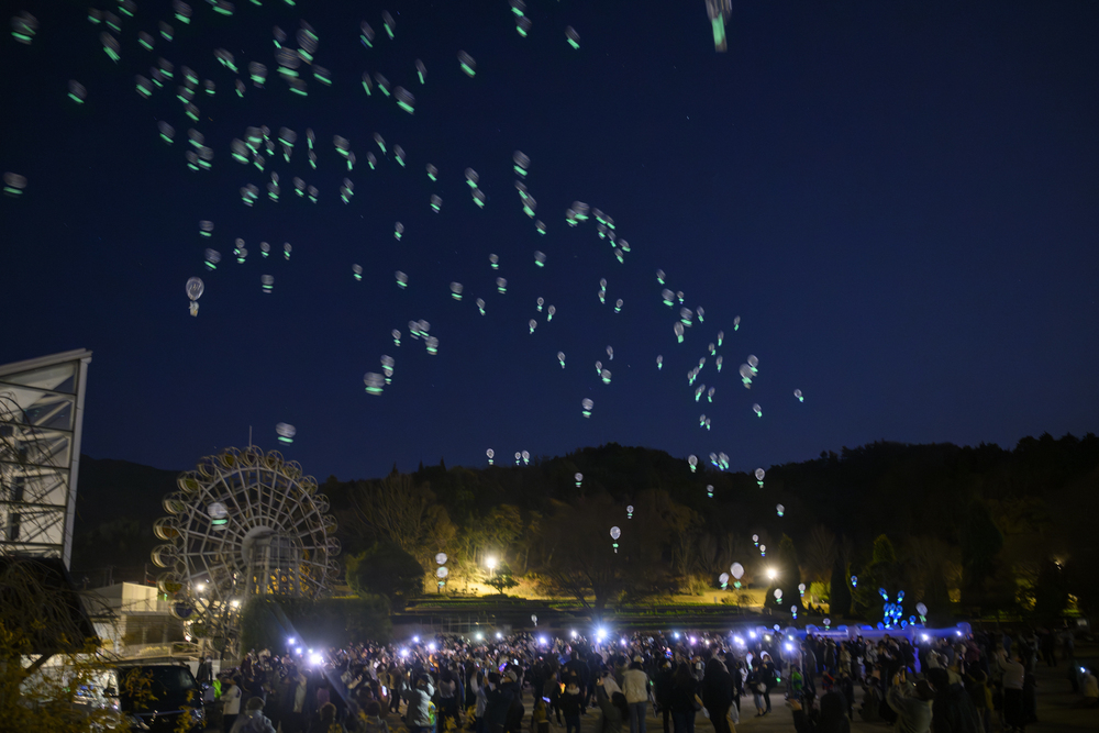 YANAI MOON NIGHT 2024【あさひ製菓株式会社】 | やまぐちフラワーランド