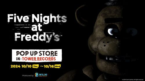 大阪】Five Nights at Freddy's POP UP STORE in TOWER RECORDS