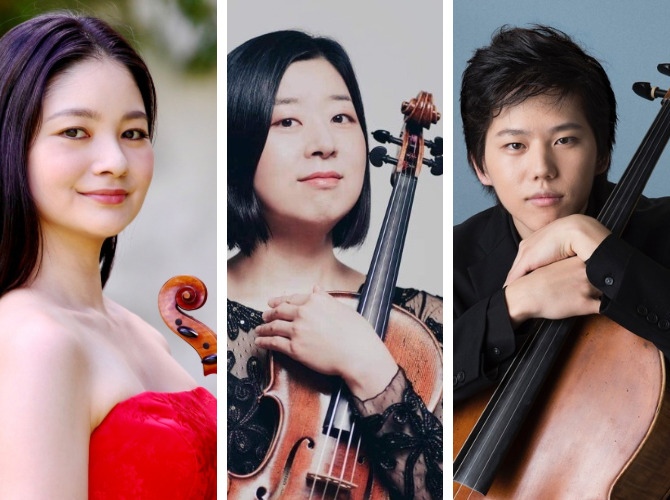 弦楽三重奏 美の粋 20th→Mozart】鈴木舞・杉田恵理・伊東裕【DUCK KEN