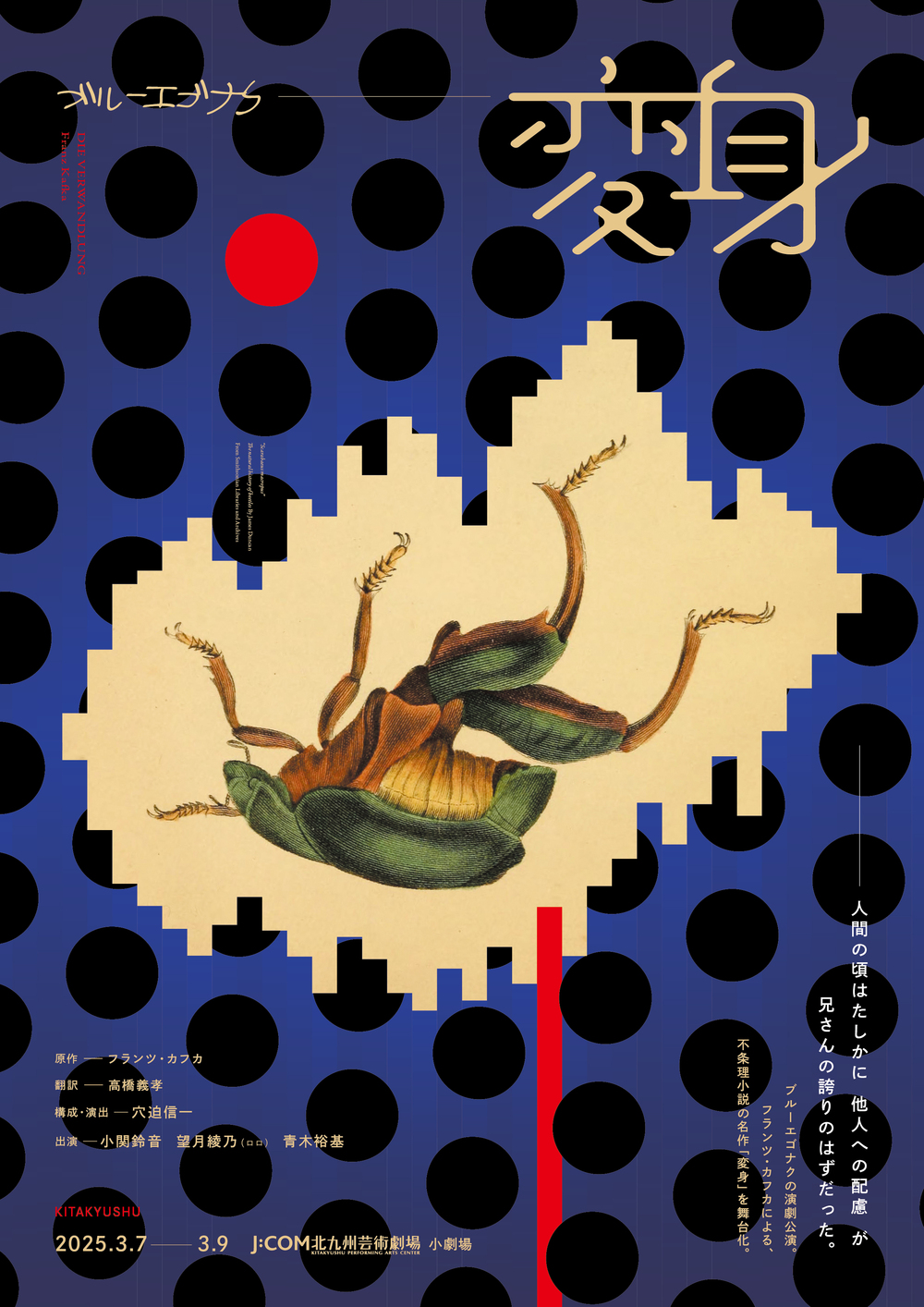 ブルーエゴナク 『変身』【北九州公演】【ブルーエゴナク】 | J:COM