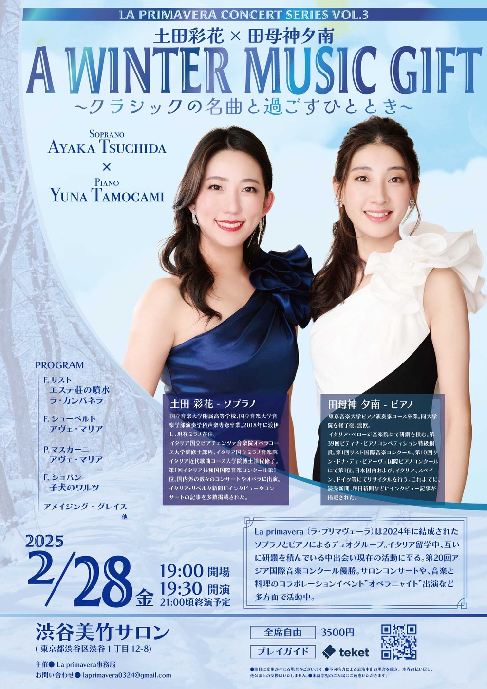 2枚　クリスマス・アヴェ・マリア チケット 2024年12月21日 クリスマス⁄アヴェ・マリア チケット 2024年12月25日 2枚 e-VIVID \u2015集い