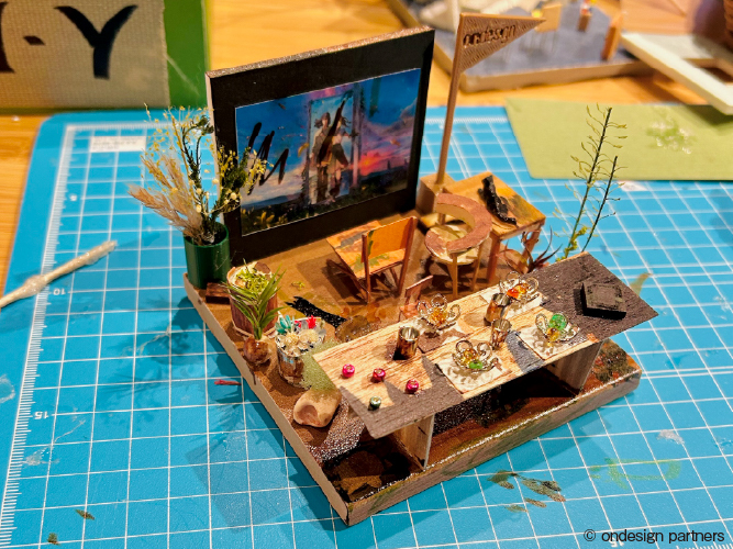 TOKYO MIDORI LABO. 】小さな隙間に芽吹く建築、模型づくりワーク