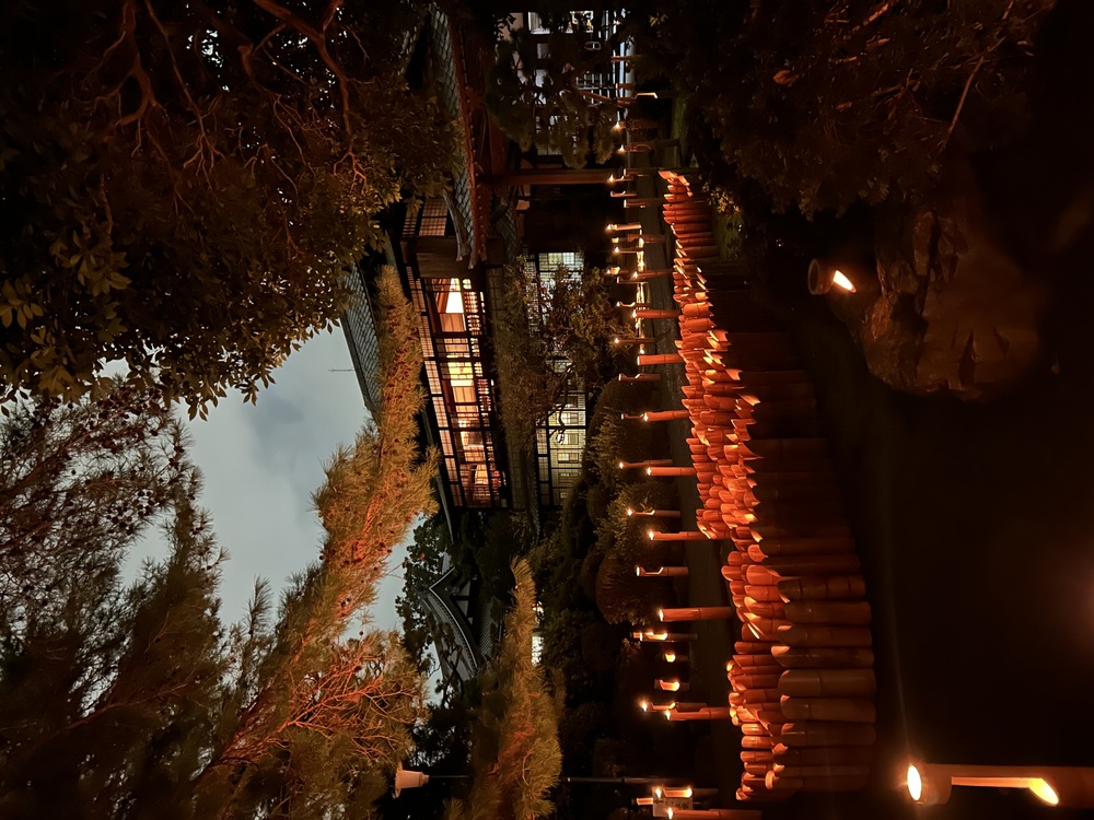 当日券あり 令和7年 (26日)一之輔落語×竹灯籠能＋(25日)前夜祭竹灯籠能