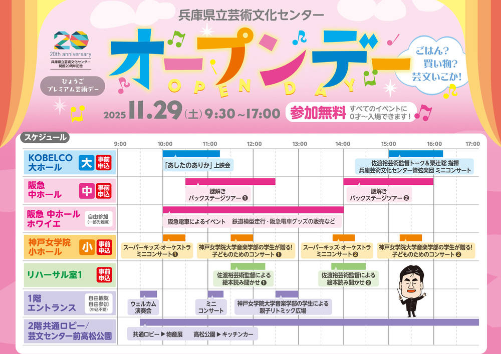 謎解きバックステージツアー①（兵庫県立芸術文化センター開館20周年