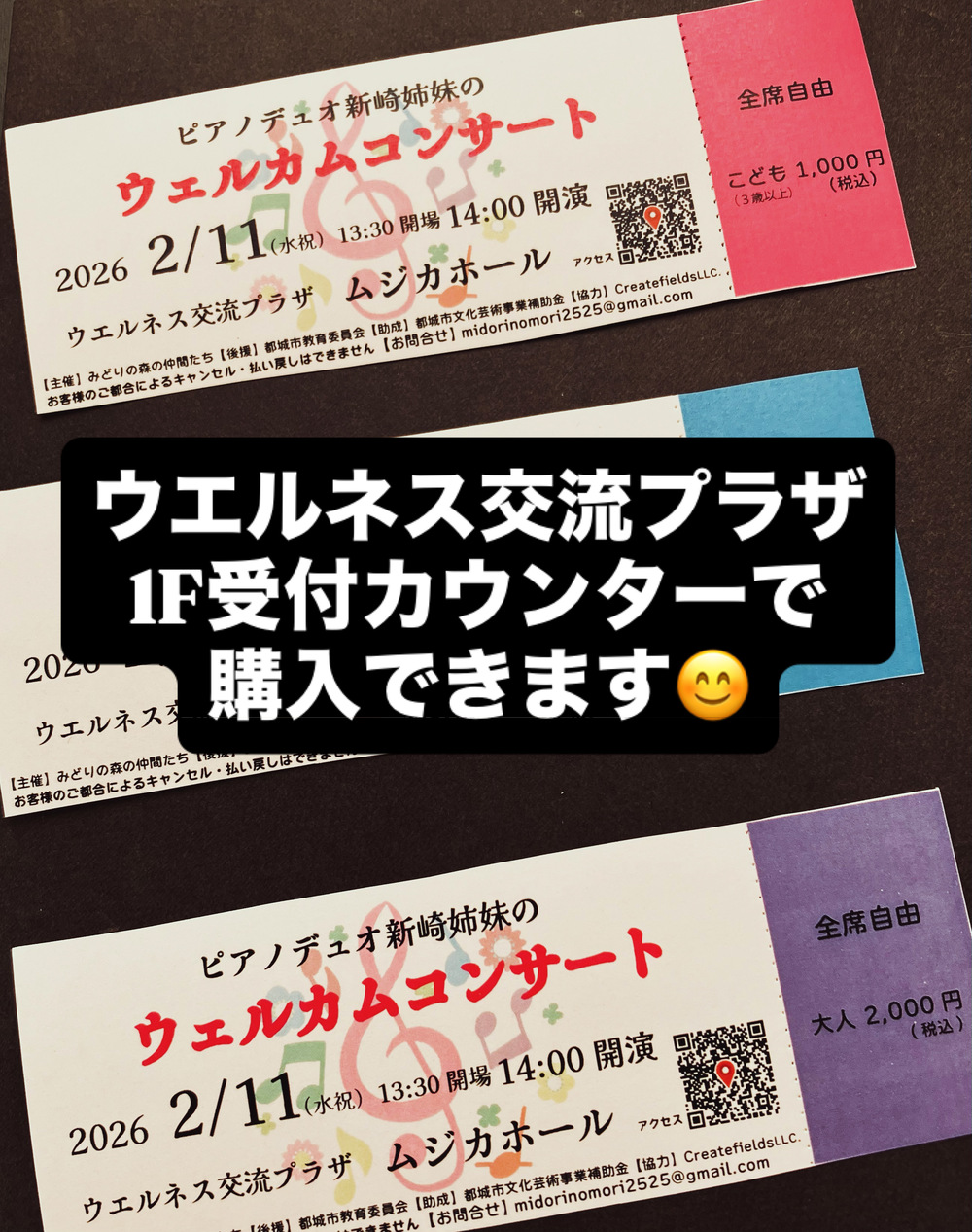 ピアノデュオ新崎姉妹のウェルカムコンサート【Createfields合同会社