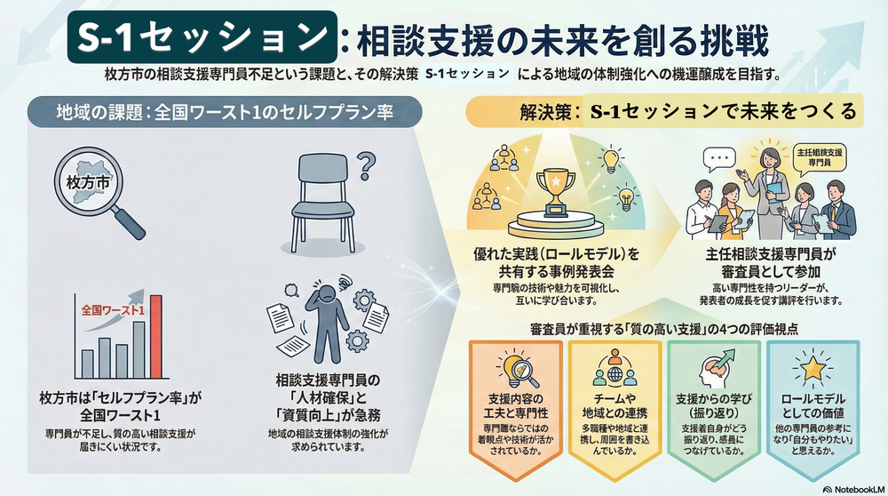相談支援のミライをつくる‼ S-1セッション【ライブ配信＆アーカイブ