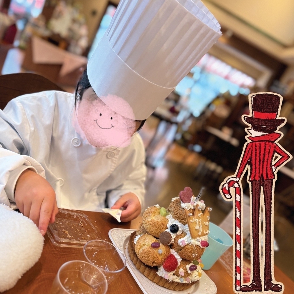 クロカンブッシュを作ろう♪【シュシュ柳井店】【あさひ製菓株式会社