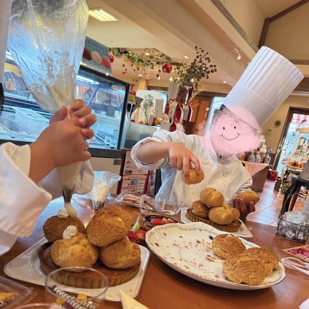 クロカンブッシュを作ろう♪【シュシュ柳井店】【あさひ製菓株式会社
