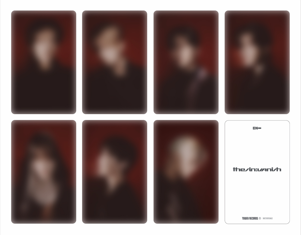 メンバー コンプ トレカ ENHYPEN 香港 ポップアップ ENHYPENグッズ ギフトボックス フォトカード Daydream テープ セット