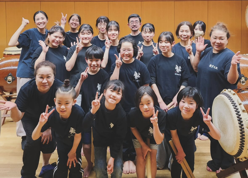 鮎壷太鼓保存会・鮎壷太鼓Jr.はいから】第一回発表会 天地人【鮎壺太鼓