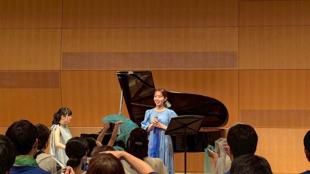 青に混ざる。」〜うたとピアノによるインクルーシブ・クラシカルライブ