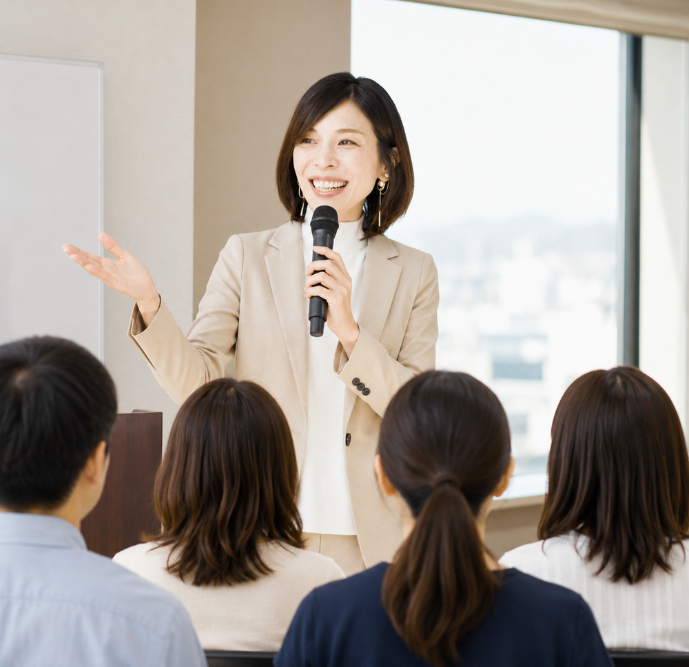 広島：人前で話すのが楽になる！！60分話しても全く緊張しない「話し方