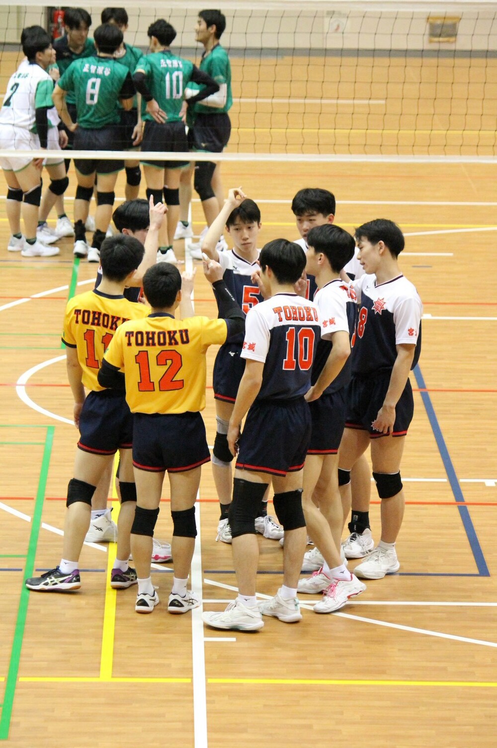 駿台学園 × 東北高校エキシビジョンマッチ【駿台学園男子バレーボール